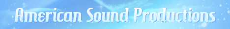 American Sound Productions logo for weddings Birthdays Schools and Reunions